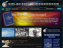 Tablet Screenshot of galacticmessenger.com